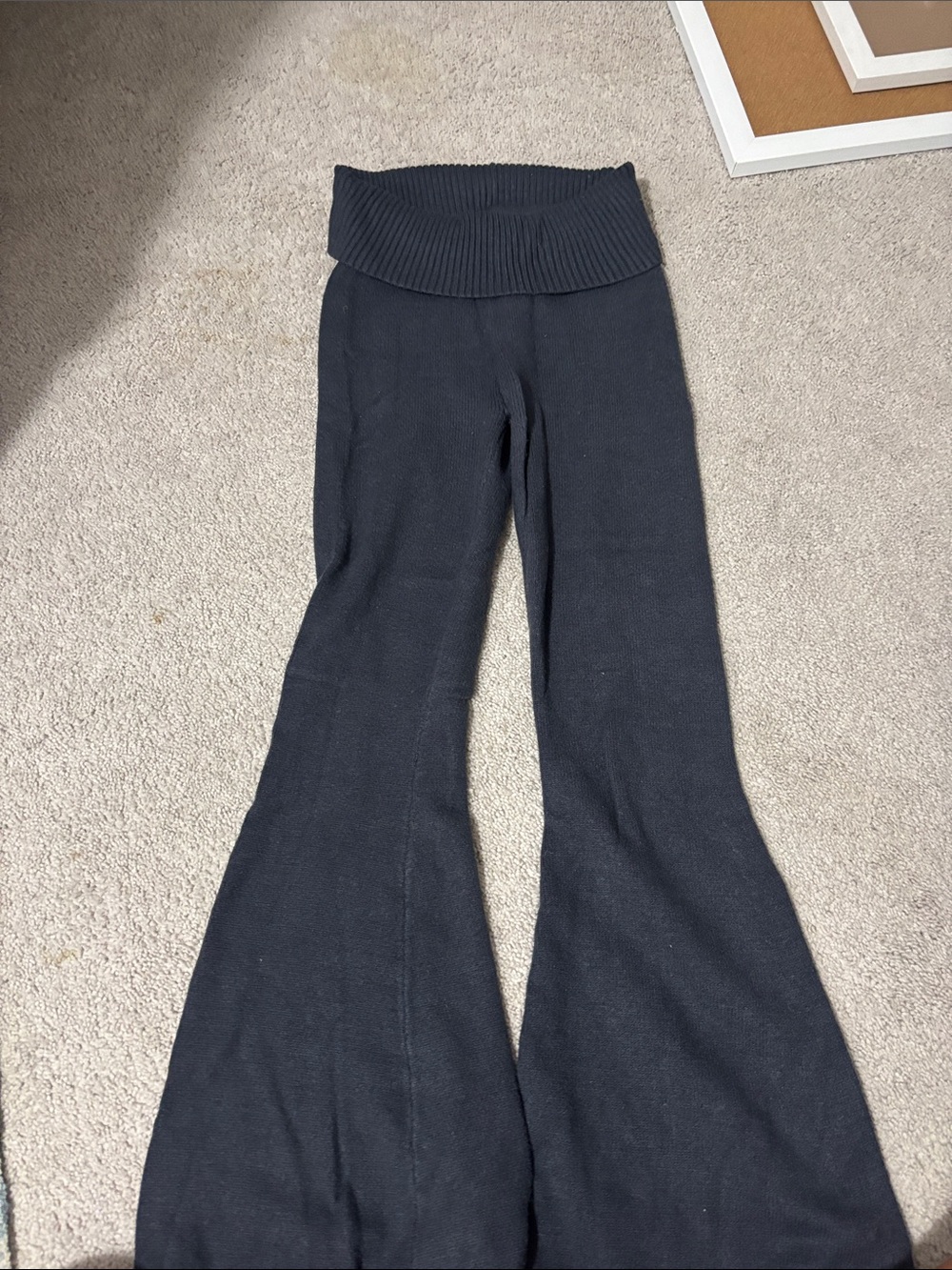 Edikted Knit Flared Lounge Pants